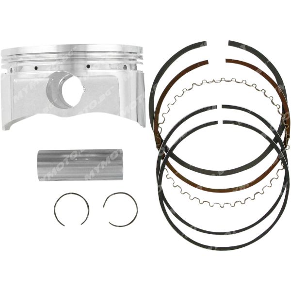 Бутало и сегменти кит WISECO PISTON KIT XR650 2.4MM - 675 cc 102,40 mm