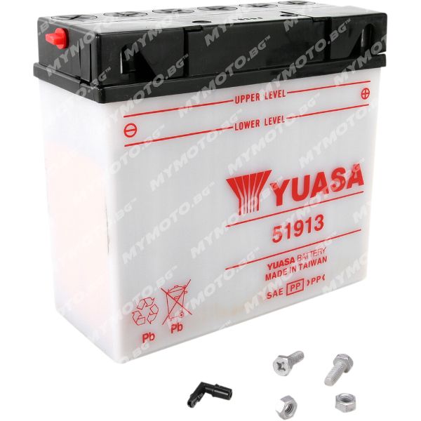 Акумулатор YUASA 51913 - 12 V / 19 Ah с десен+