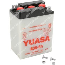 Акумулатор YUASA B38-6A - 6 V / 13 Ah с десен+