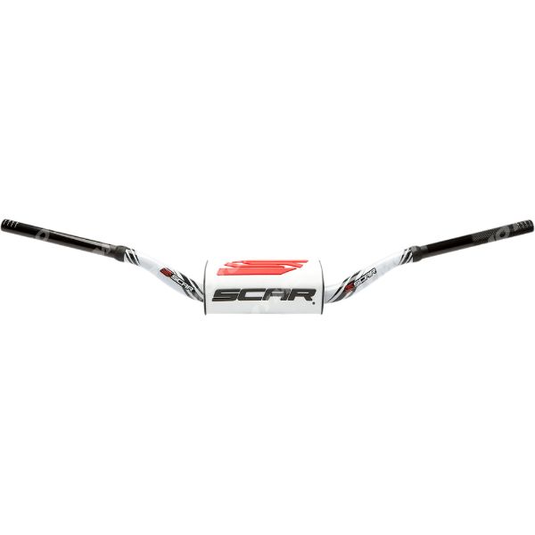 Кормило SCAR HANDLEBAR O2 RC WH - 28,6 mm