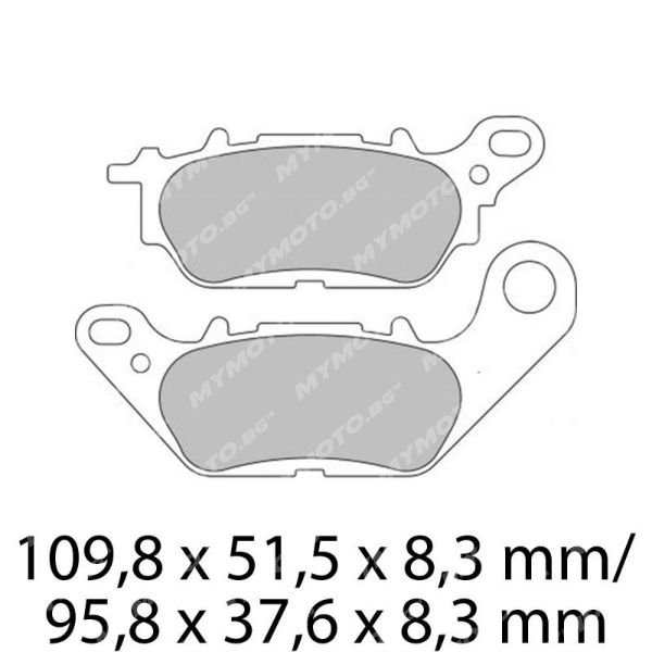 Органични Накладки за Скутер FERODO FDB2238AG