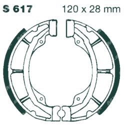 Челюсти EBC S617 - Органични