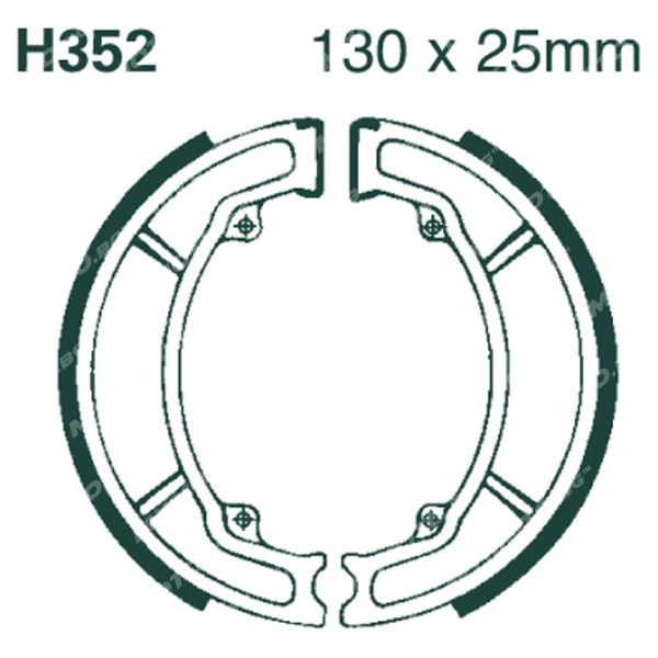 Челюсти EBC H352 - Органични