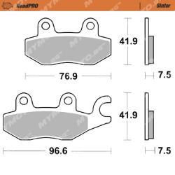 Предни Накладки за Улично или Спортно каране MOTO-MASTER 413701 синтер