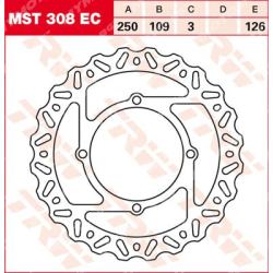 Преден спирачен диск TRW MST308EC