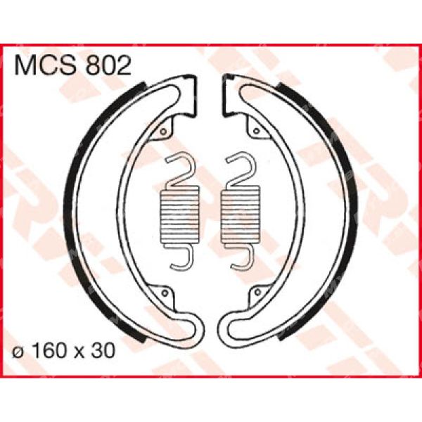 Челюсти TRW MCS802 - Органични