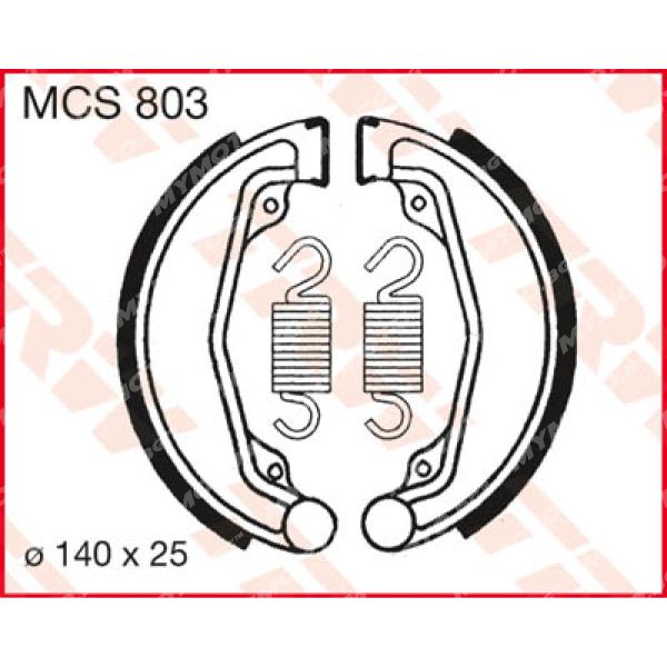 Челюсти TRW MCS803 - Органични