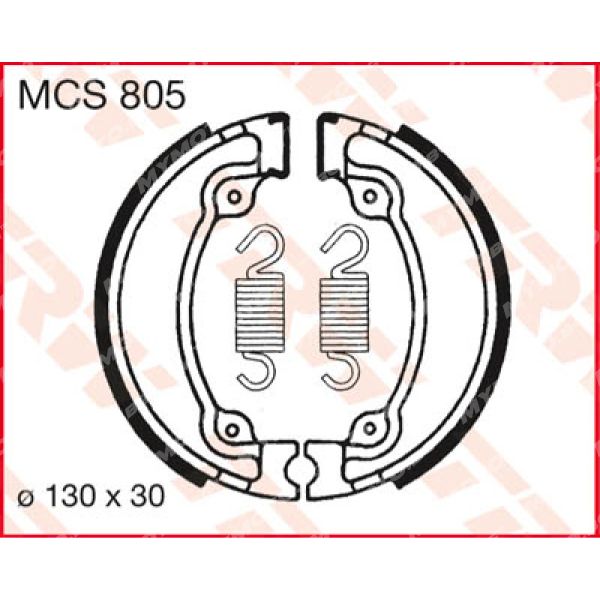 Челюсти TRW MCS805 - Органични