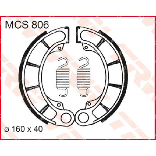 Челюсти TRW MCS806 - Органични