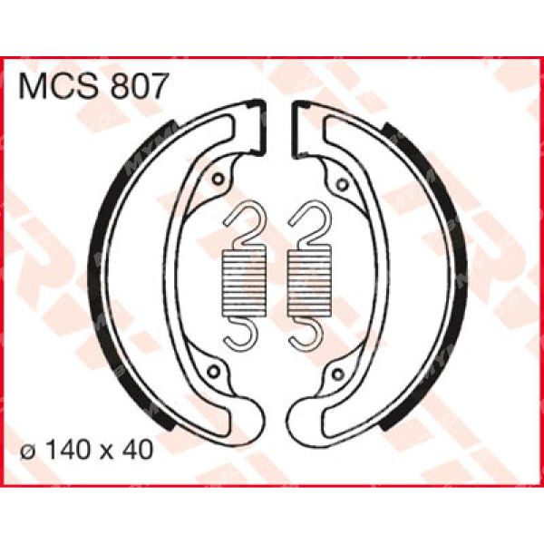 Челюсти TRW MCS807 - Органични