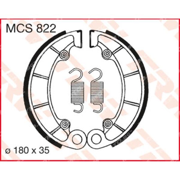 Челюсти TRW MCS822 - Органични