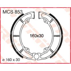 Челюсти TRW MCS853 - Органични