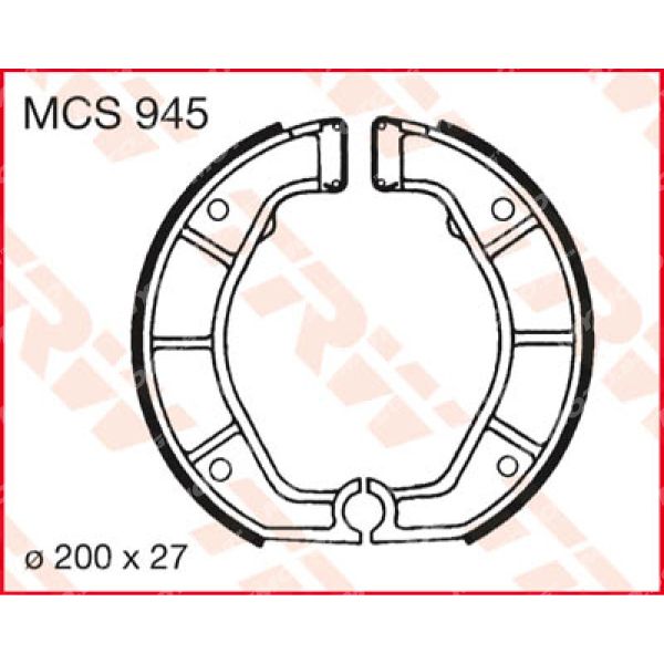 Челюсти TRW MCS945 - Органични