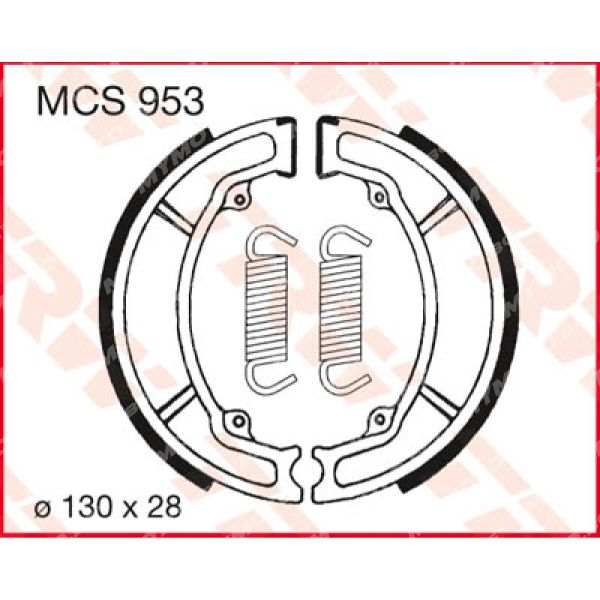 Челюсти TRW MCS953 - Органични