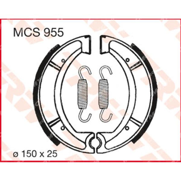 Челюсти TRW MCS955 - Органични