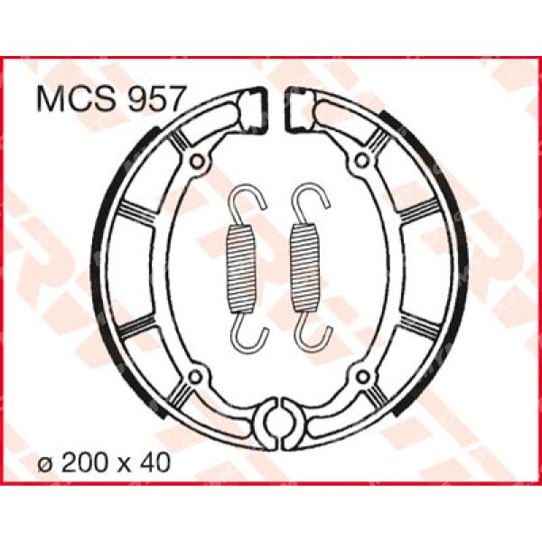 Челюсти TRW MCS957 - Органични