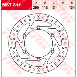 Преден спирачен диск TRW MST311